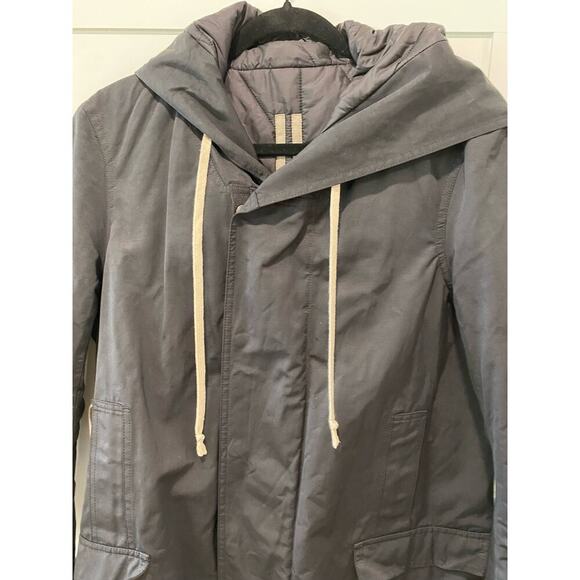 DRKSHDW by Rick Owens Fishtail Parka in Black - Women's - Picture 6 of 16